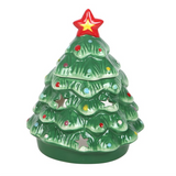 Nostalgic Christmas Tree Shaped Ceramic Oil Burner