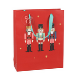 33cm Red Nutcracker Gift Bag