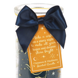Starry Night Cinnamon & Blackberry Tube Candle