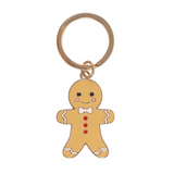 Gingerbread Man Keyring