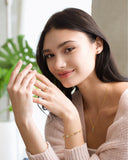 Blue Topaz Oval Stud Earrings in 18k Gold Vermeil