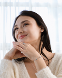 Blue Topaz Oval Stud Earrings in Sterling Silver