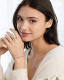 Blue Topaz Oval Stud Earrings in Sterling Silver