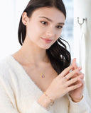 Mini Set 2 - Amethyst Jewellery Set in 18k Gold Vermeil