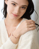 Mini Set 2 - Amethyst Jewellery Set in 18k Rose Gold Vermeil