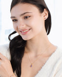 Complete Set - Amethyst Jewellery Set in 18k Gold Vermeil