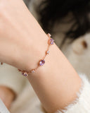 Mini Set 2 - Amethyst Jewellery Set in 18k Rose Gold Vermeil
