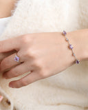 Mini Set 2 - Amethyst Jewellery Set in Sterling Silver