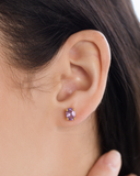 Mini Set 2 - Amethyst Jewellery Set in 18k Gold Vermeil