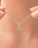 Peridot Everyday Jewellery Gift Set in Sterling Silver