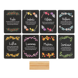 Wheel of the Year Altar Cards with Stand