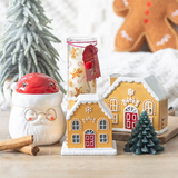 Candy Cane Gingerbread House Ceramic Oil Burner and Wax Warmer