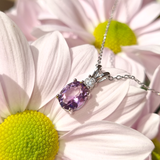 Mini Set 1 - Amethyst Jewellery Set in Sterling Silver