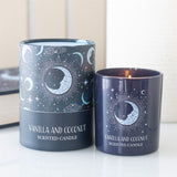 Blue Moon Vanilla & Coconut Candle — Celestial Scented Candle