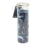 Blue Moon Print Fig & Vanilla Scented Glass Tube Candle