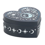 Blue Moon Heart Trinket Box — Celestial Keepsake Storage