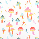 23cm Medium Funky Fungi Mushroom Print Gift Bag