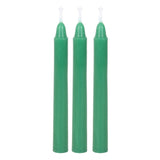 Pack of 12 Green Witch Spell Candles