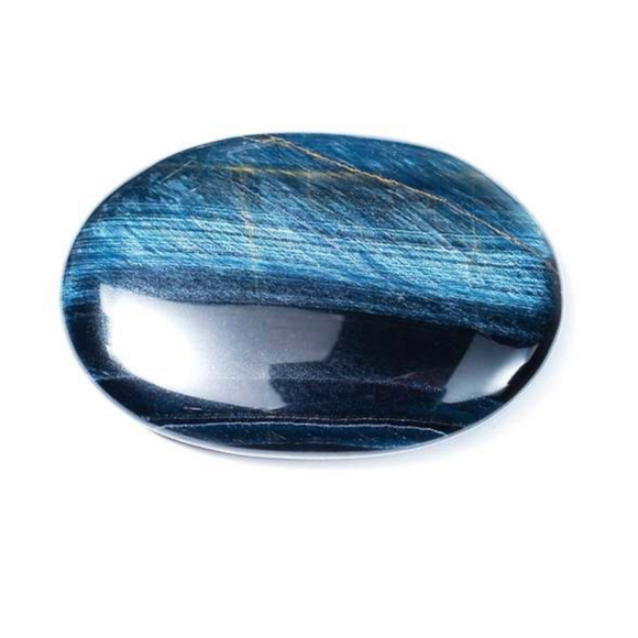 Blue Tiger's Eye Palmstone