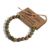 Power Bracelet- Green Jasper