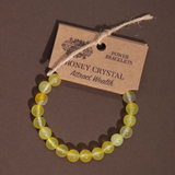 Power Bracelet- Honey Crystal