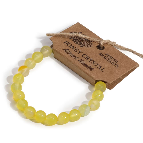 Power Bracelet- Honey Crystal