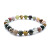 Power Bracelet- Moss Agate