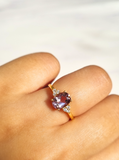 Lavender Amethyst Ring in 18k Gold Vermeil