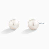Pearl Stud Earrings in Sterling Silver