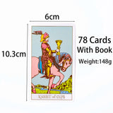 Pink Border Tarot Cards – Mini Budget Tarot