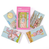 Pink Border Tarot Cards – Mini Budget Tarot