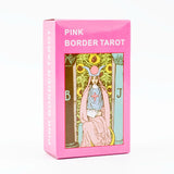 Pink Border Tarot Cards – Mini Budget Tarot
