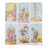 Pink Border Tarot Cards – Mini Budget Tarot
