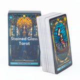 Stained Glass Tarot Card – Mini Budget Deck