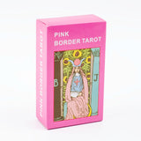 Pink Border Tarot Cards – Mini Budget Tarot