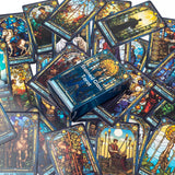 Stained Glass Tarot Card – Mini Budget Deck