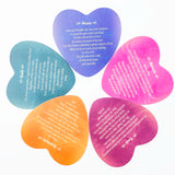 Guardian Angel Heart-Shaped Oracle Cards - Mini Budget Deck