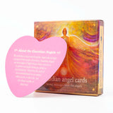 Guardian Angel Heart-Shaped Oracle Cards - Mini Budget Deck