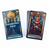 Stained Glass Tarot Card – Mini Budget Deck