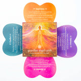 Guardian Angel Heart-Shaped Oracle Cards - Mini Budget Deck