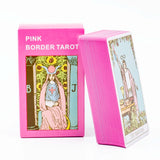Pink Border Tarot Cards – Mini Budget Tarot