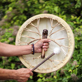 Spirit of the Eagle - Shaman Drum & Stick- Tunable - 40cm
