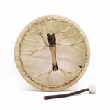 Spirit of the Bear - Shaman Drum & Stick- Tunable - 40cm