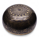 Engraved - Huge Vibrational Feet Standing Bowl - 50x20cm (10.7kg)