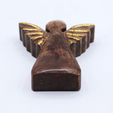 Small Mango Wood Angel - Gold Decor