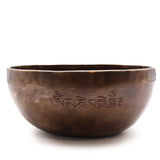 Extra Large Indian Moon Phase Singing Bowl - (approx 1500g) - 22cm