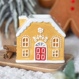 Candy Cane Gingerbread House Ceramic Oil Burner and Wax Warmer