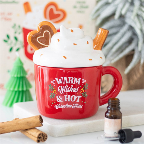 Hot Chocolate Mug Shaped Oil Burner