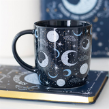 Blue Moon Print Mug — Lunar Calm Ceramic Mug (500ml)