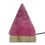 Quality USB Pyramid Salt Lamp (multi) - 9 cm